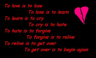 To Love Is To Lose