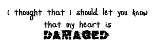 Damaged Heart