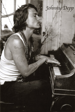 Johnny Depp Piano