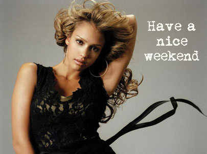 Jessica Alba Nice Weekend