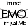 I am not emo