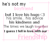 For me best friend my left boyfriend my How To