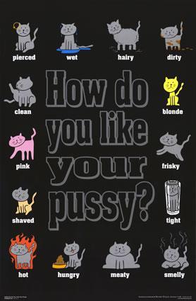 how do you like your pussy