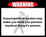Warning: Consumption Of Alcohol May Make You Think