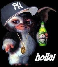 holla - penguin with beer