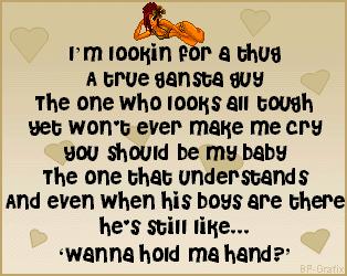 I'm Lookin For A Thug
