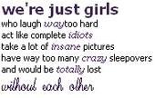 We're Just Girls