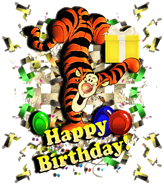 Happy Birthday - Tigger