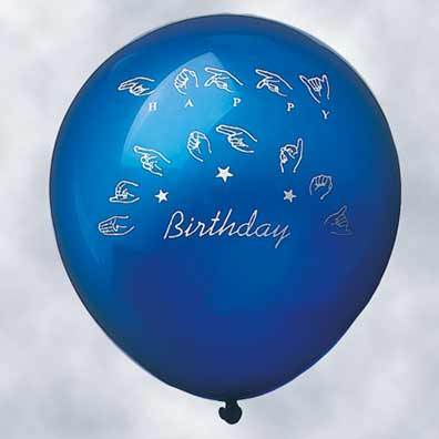 Happy Birthday balloon