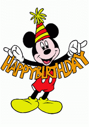 Happy Birthday Mickey Mouse