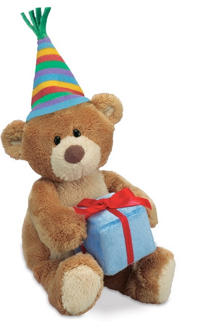 Happy Birthday Bear With Present