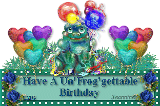 Have A Un'frog'gettable Birthday