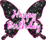 Happy Birthday - Butterfly