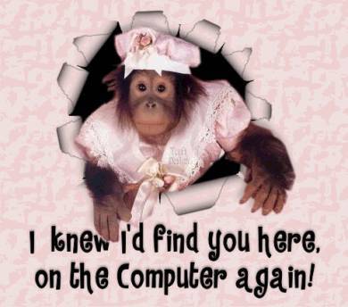 I Know I'd Find You Here,on The Computer Again!