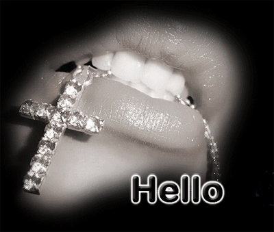 Hello Diamont Cross