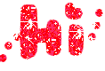 Hi Red Glitter