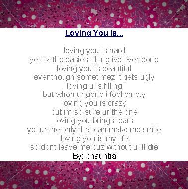 Loving you