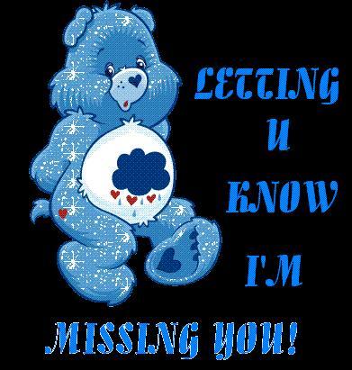 letting u know i m missing you