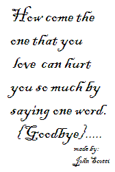 How Come The One That You Love Can Hurt You So Muc