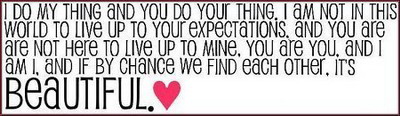 You Are You, And I Am I, And If By Chance We Find 