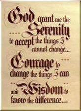 SERENITY PRAYER