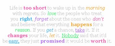 Life Is Too Short