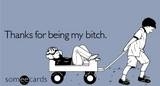 Thanks For Being My Bitch