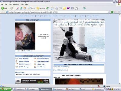 This is love. Myspace Layout