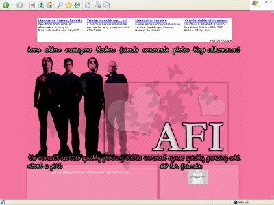 AFI [Div] Myspace Layout