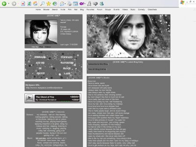 Keith Urban Myspace Layout