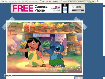 Lilo & Stitch: Groovy Myspace Layout