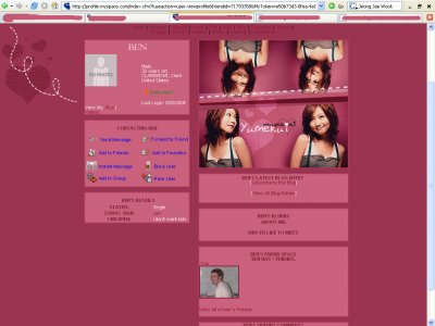 Otsuka Ai: Yumekui Myspace Layout